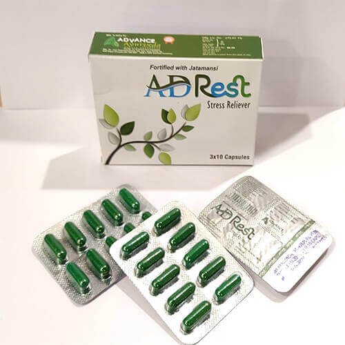 ad rest stress reliever capsules