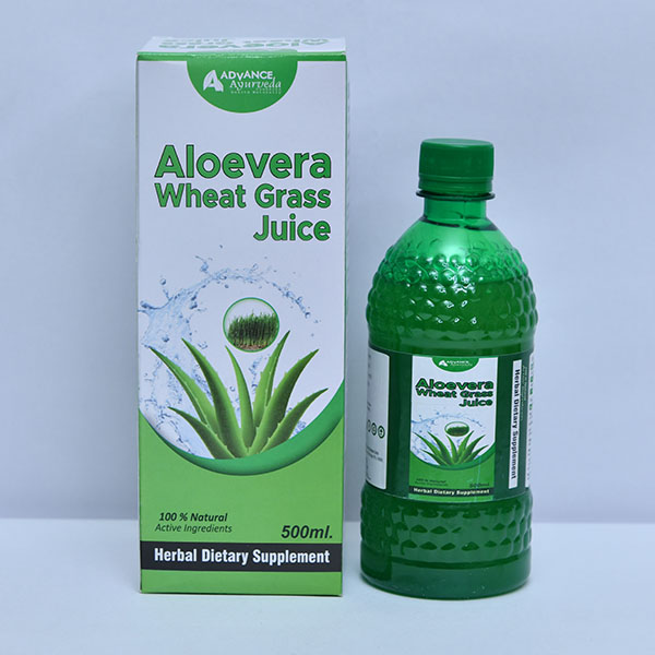 ALOEVERA WITH WHEAT GRASS